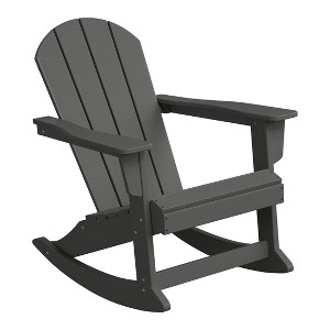 WestinTrends  Outdoor Patio Porch Rocking Adirondack Chair - 1 of 4