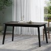 Dexmalle Black Modern Dining Table - 3 of 4