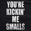 Maternity Tank Top Youre Kickin Me Small Funny Baseball Pregnancy Tank - Crazy Dog - 2 of 4