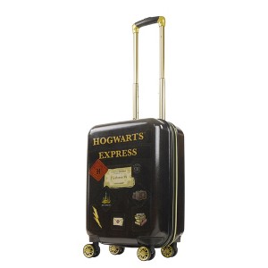 WB Harry Potter Ful Hogwart Express Hardside Printed Abs 21 Inch Luggage Black - 1 of 4
