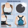 Attop  Posture Corrector for Men and Women - Adjustable Full Back Support Brace for Upper/Lower Back Pain, Scoliosis, and Hunchback Relief - 4 of 4