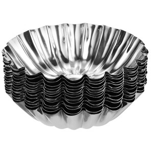 Unique Bargains Stainless Steel Non-Stick Heat Resistance Mini Cake Pans - 1 of 4