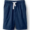 Lands' End Kids Pull On Chambray Elastic Waist Shorts - 3 of 4