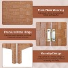BestMassage Room Divider Wood Screen 4/6 Panels Room Portable Privacy Screen Divider - 3 of 4