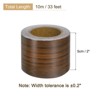 Unique Bargains Waterproof Wear-resistant PVC Material Wood Grain Tape - 2 of 4