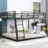 LOVMOR Full XL Over Queen  Heavy Duty Bunk Bed for Adults with Ladder and Full Length Guardrail for Adults,Teens,Kids - 3 of 3