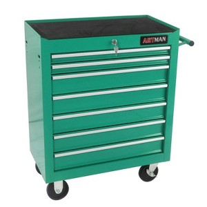Maggift Tool Boxes and Totes Rolling Chest Storage Cabinet, Garage Organizer, Tool Multifunctional Storage Box, Green, 24.2"*12.9"*29.9" - 1 of 1
