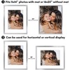 Americanflat 2 Pack of Picture Frames with Mat - Plexiglass Cover - 4 of 4
