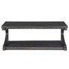 CAVINAS Coffee Tables for Living Room Rectangle Coffee Table Unique Solid Wood Center Table with Storage for Apartment Bedroom - 2 of 4