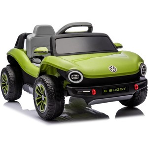 Kids Electric Vehicle Licensed Volkswagen | 12V Ride-On Toy with Remote Control | LED Lights, MP3, and Bluetooth | for Boys and Girls - 1 of 4