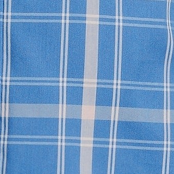 mariner blue/pale almond plaid