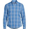 Lands' End Men's Traditional Fit Long Sleeve Travel Kit Shirt - 3 of 4