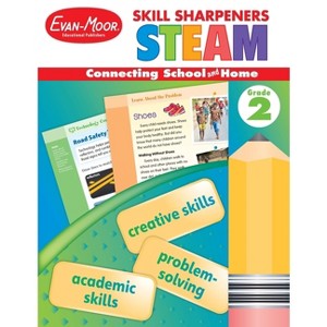 Skill Sharpeners: Steam, Grade 2 Workbook - by  Evan-Moor Educational Publishers (Paperback) - 1 of 1