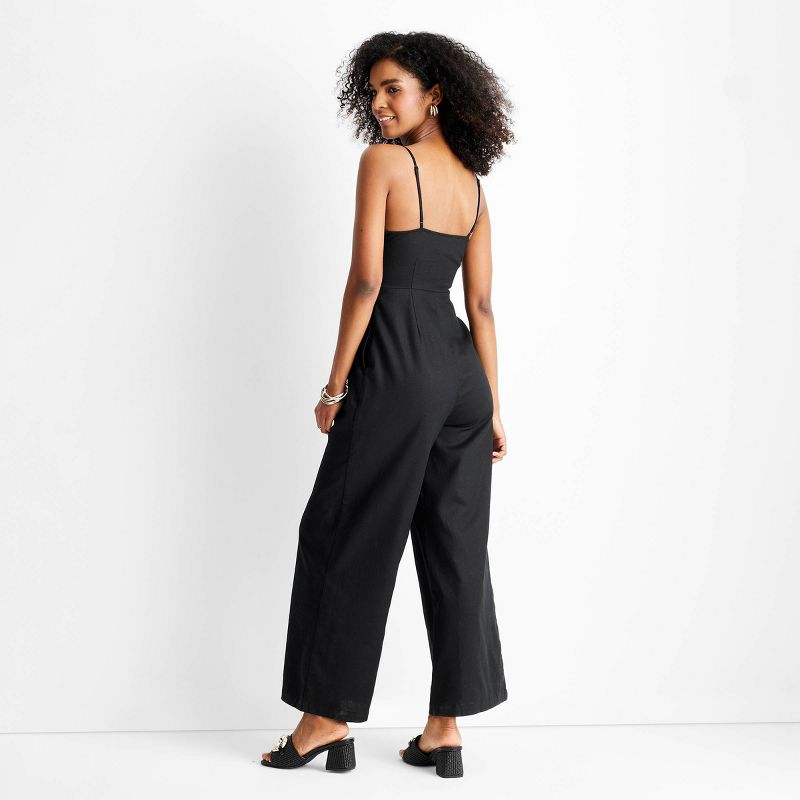 Women's Strappy Cut-Out Wide Leg Jumpsuit - Future Collective™ with Jenny K. Lopez, 2 of 6