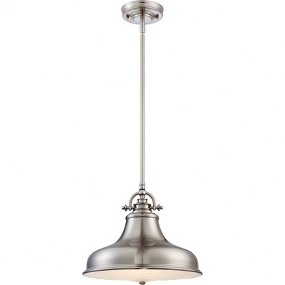 Quoizel Lighting Emery 1 - Light Pendant in  Brushed Nickel