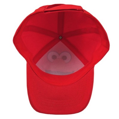 Elmo Boys Baseball Hat for Ages 2-4, Kids Baseball Cap - image 3