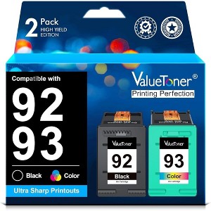 Valuetoner Manufacturer Refurbished Ink Cartridges Replacement Ink Cartridge Combo Pack for Photosmart 7850 C3150 Deskjet 5440 5420 PSC 1510 - 1 of 4