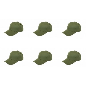 6 Pack Baseball Caps Comfortable and Stylish for All Seasons - 1 of 4