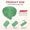 Unique Bargains Double-Fold Satin DIY Crafts Sewing Continuous Binding Tape - 2 of 4