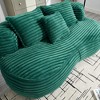 NicBex High Back Bean Bag Lounge Chair - Indoor/Outdoor Durable Design, Water-Resistant Accent Seating - 3 of 4
