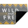Stupell Industries Desert Boho Wild & Free Printed Outdoor Door Mat, design by Alison Tauber, 18"x30" - 2 of 4