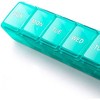 Sukuos XL Pill Box, Case w/Clear Lid, Arthritis-Friendly, BPA-Free, Easy-Clean - 2 of 4