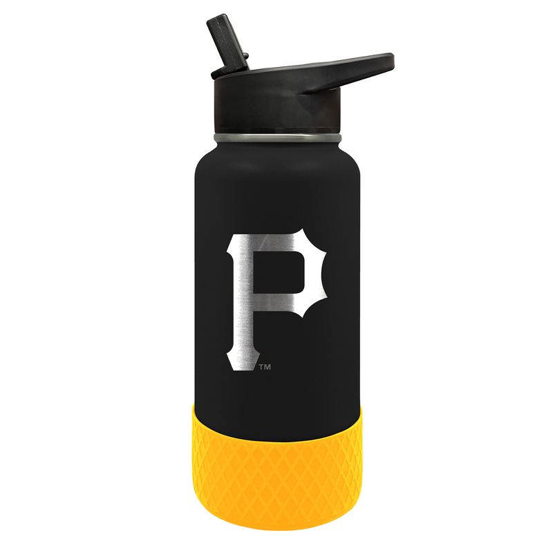 MLB Pittsburgh Pirates 32oz Thirst Hydration Water Bottle, 1 of 2