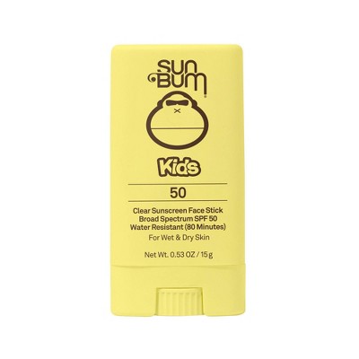 Sun Bum Kids&#39; Clear Sunscreen Face Stick - SPF 50 - 0.53oz_0