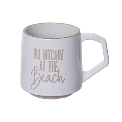 Totalee Gift At The Beach Mug Ceramic White 16 oz