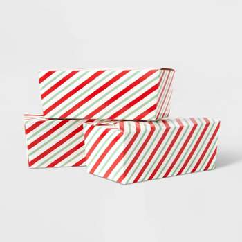 Stripes Tissue Paper Stripes Wrapping Paper, 28 Inch by 20 Inch, 30 Sheets  (Black and White)
