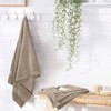 Premium Cotton 4 Pack Bath Towel Set - 100 Pure Cotton - 27x54 - Ultra Soft Absorbent - Tan - 2 of 4