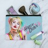Birds Of Prey Harley Quinn Blowing Kisses Makeup Cosmetic Bag Organizer Pouch - 2 of 4