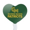 George Mason University Primary Logo Heart Love Cupcake Picks Toppers Decoration Set of 6 - 2 of 4