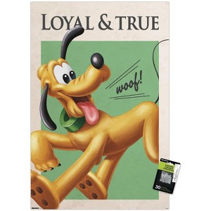 Trends International Disney Pluto: Good Old Days - Loyal & True Unframed Wall Poster Prints - 1 of 4