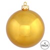 Vickerman Antique Gold Ball Ornament - 3 of 4
