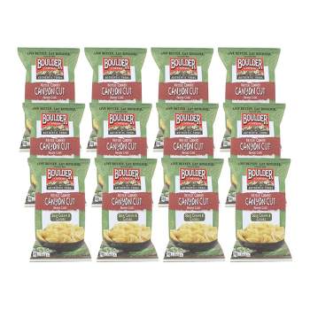 Boulder Canyon Sour Cream & Chives Kettle Chips - Case of 12/6.5 oz