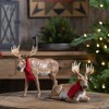 Melrose Winter Moose with Scarf (Set of 2) - 2 of 4