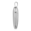 Black Bow Jewelry 14k White Gold Polished Heart Locket, 20mm - 2 of 4