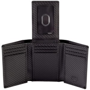 Trifold Wallet - RFID Blocking Wallet with Flip ID Holder - Leather Case for Money, Credit Cards - 1 of 4