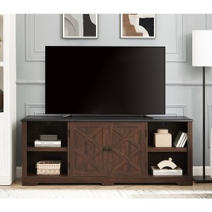 Farmhouse TV Stand, Home Entertainment Center, Media TV Stands, Console Table, Rustic Entertainment Console Stand - 1 of 4