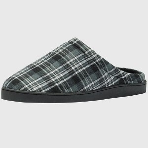 Alpine Swiss Peter Mens Memory Foam Wide Fleece Clog Slippers Slip On House Shoes - 1 of 4