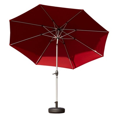 Gloweer 10FT/9FT/7.5FT Patio Umbrella, Outdoor Table Umbrella with Push Button Tilt and Crank, UV Protection Waterproof Market Umbrella