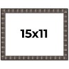 PosterPalooza | Deco Black Picture Frame - UV Acrylic, Backing Board, Hanging Hardware Included - 2 of 4