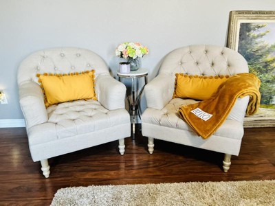 Anastasia tufted online chair