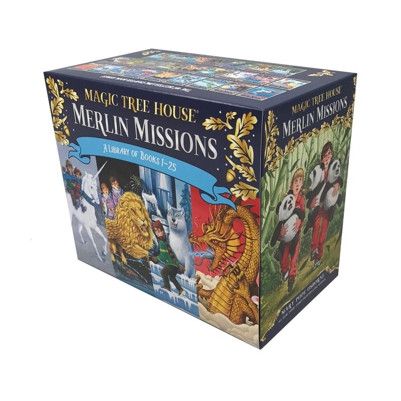 Magic Tree House Merlin Missions Books 1-25 Boxed Set - by  Mary Pope Osborne (Mixed Media Product), 1 of 2