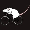 Men's Design By Humans Cycling Rat By TeaandInk T-Shirt - 2 of 4