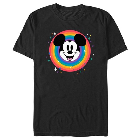 Men's Mickey & Friends Rainbow Circle T-Shirt - image 1 of 4