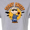 Women's - Peanuts - Scary Sweet Cropped Graphic T-Shirt - 2 of 4