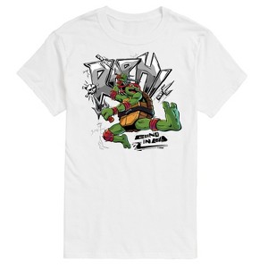 Men's - Teenage Mutant Ninja Turtles - Raphael Going In Loud Short Sleeve Graphic T-Shirt - 1 of 4