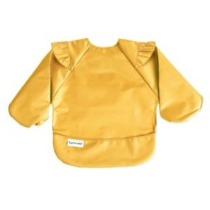 Tiny Twinkle Mess-Proof/Waterproof Long-Sleeve Baby Bib, Machine Washable Smock for Eating - 1 of 4